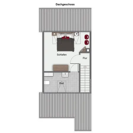 Дом отдыха Urlauberdorf Haus 38b Больтенхаген